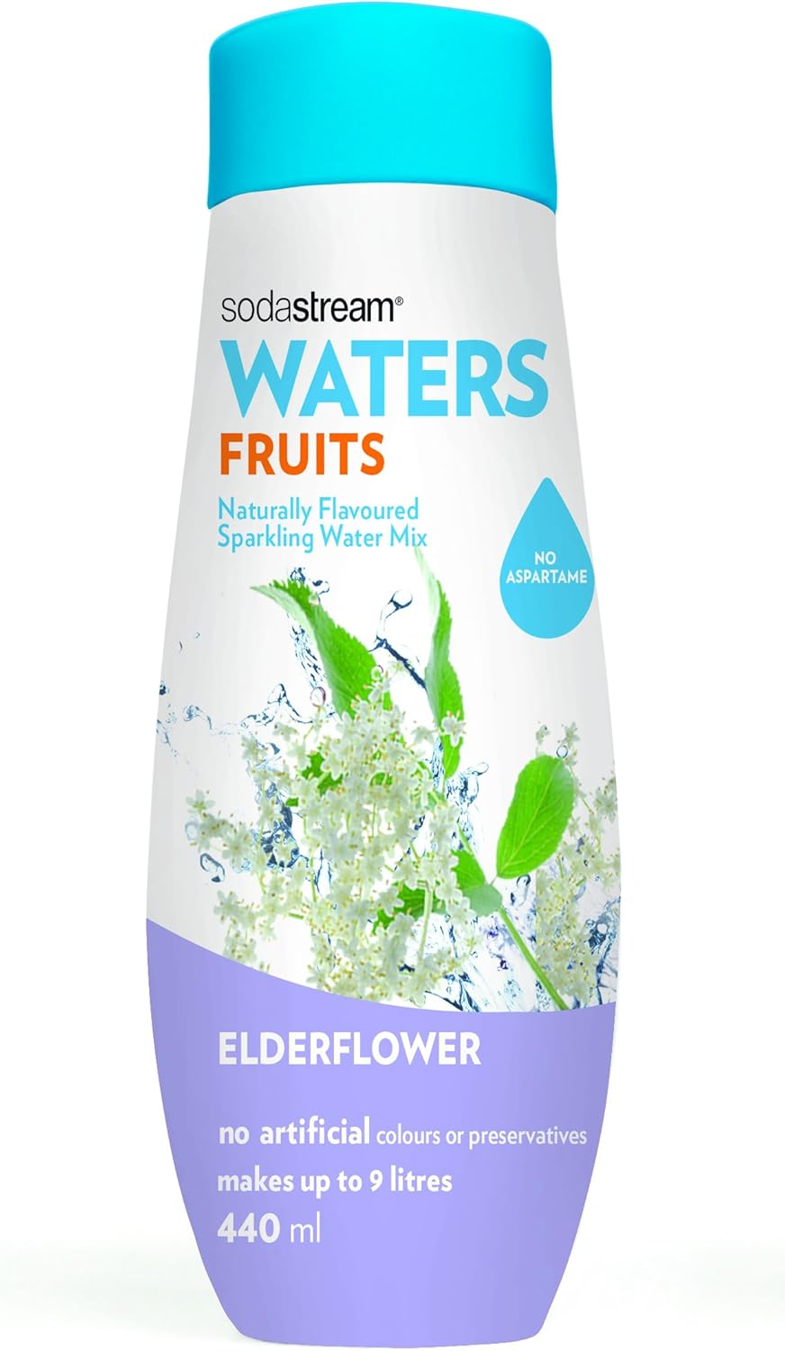 SodaStream Elderflower Fruits Sparkling Water Drink Mix, 440ml Amazon.co.uk Grocery
