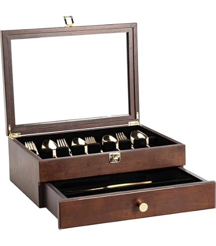 Amazon.com: Godinger Flatware Silverware Set 18/10 20th Century