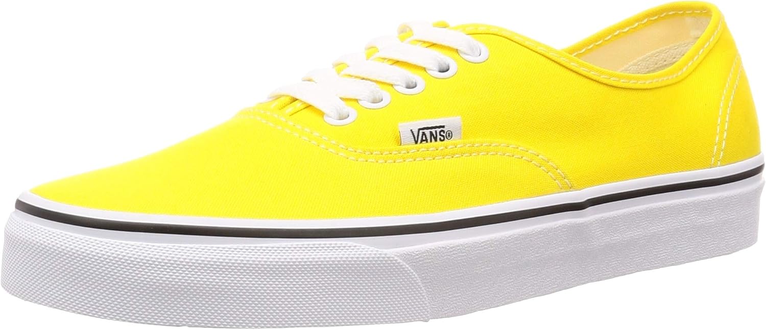 vans low top yellow