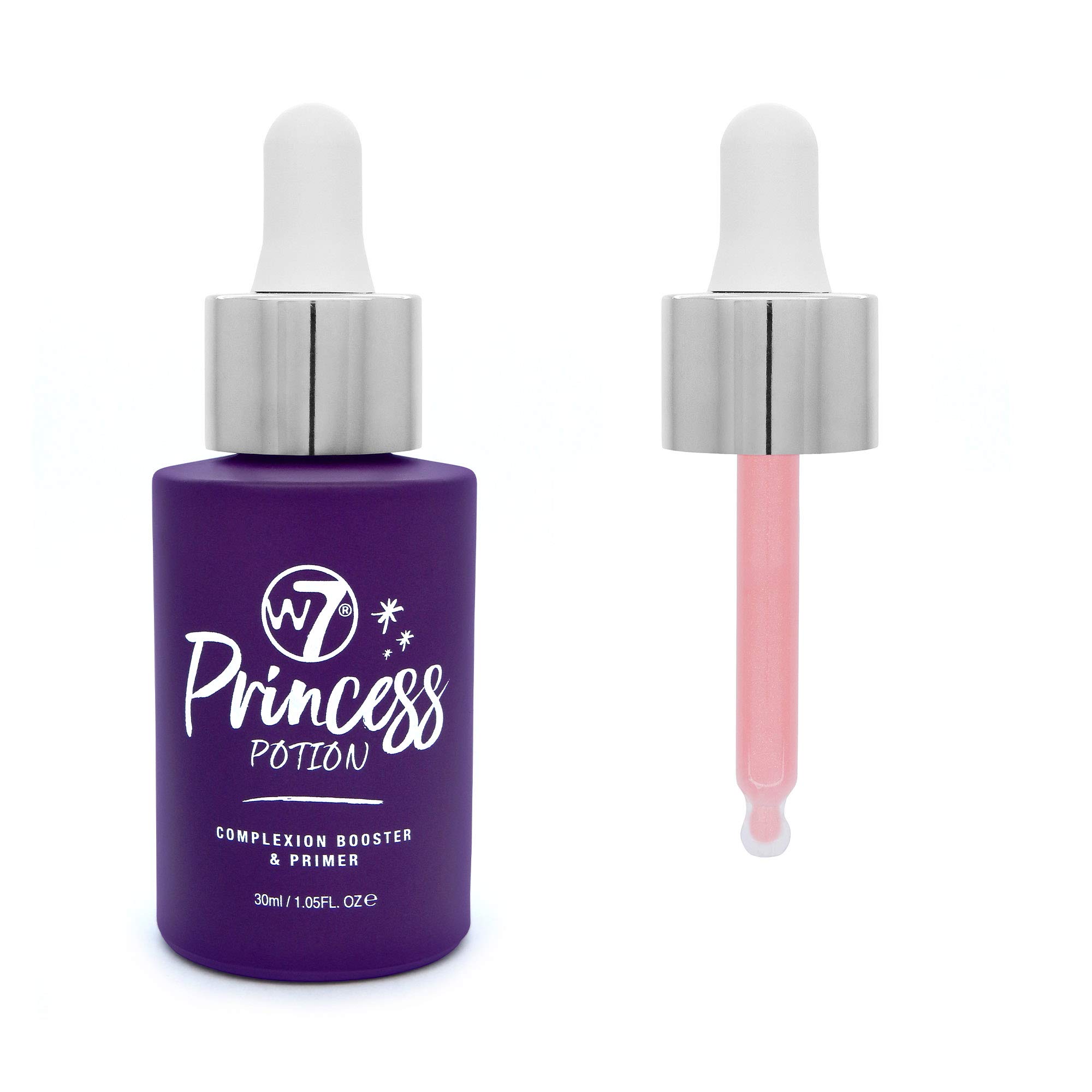 W7 Princess Potion Hydrating and Lightweight Complexion Booster Face Primer Drops, 30 ml