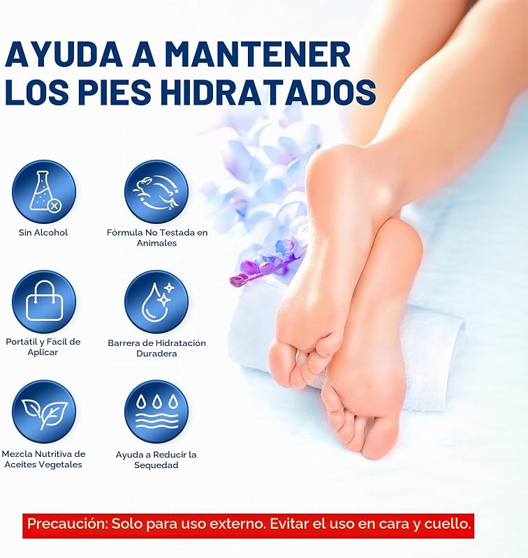 Stick Antidurezas con 60% Urea & 2% SA, Bálsamo Sólido Suavizante para Talones, Pies, Codos y Rodillas, Cuidado Intensivo para Piel Seca y Áspera, 40 g