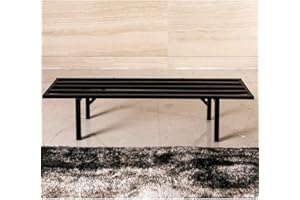 Zhongma One Tier Metal Plant Stand(45.67 L x 8.66 W x 7.9 H) Heavy Duty Plant Holder for Home, Window,Garden, Plant Lovers, Display Stand …