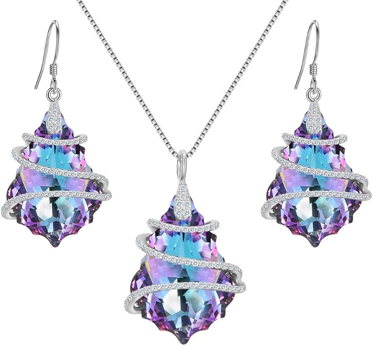 EVER FAITH 925 Sterling Silver Gift Jewelry for Women CZ