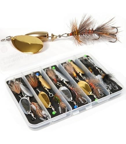 Mepp's Fishing Spinner Comet 0.2 oz (4.5 g) Silver*Red, 1 Piece : Sports & Outdoors