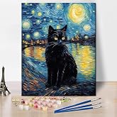 Tumovo DIY Oil Painting Kit For Adults & Kids - Starry...
