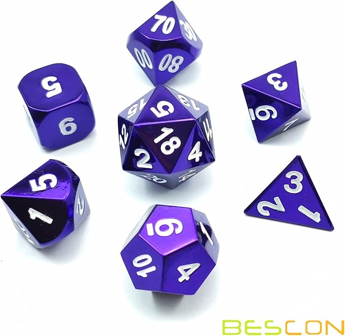 Party Favors Board Game Dice Blue Metal Coc Dice Set Polyhedral Dice Dnd Dice Trpg Metal Dice Dungeons And Dragon Dice Games Puzzles Dice Tile Games Vadel Com