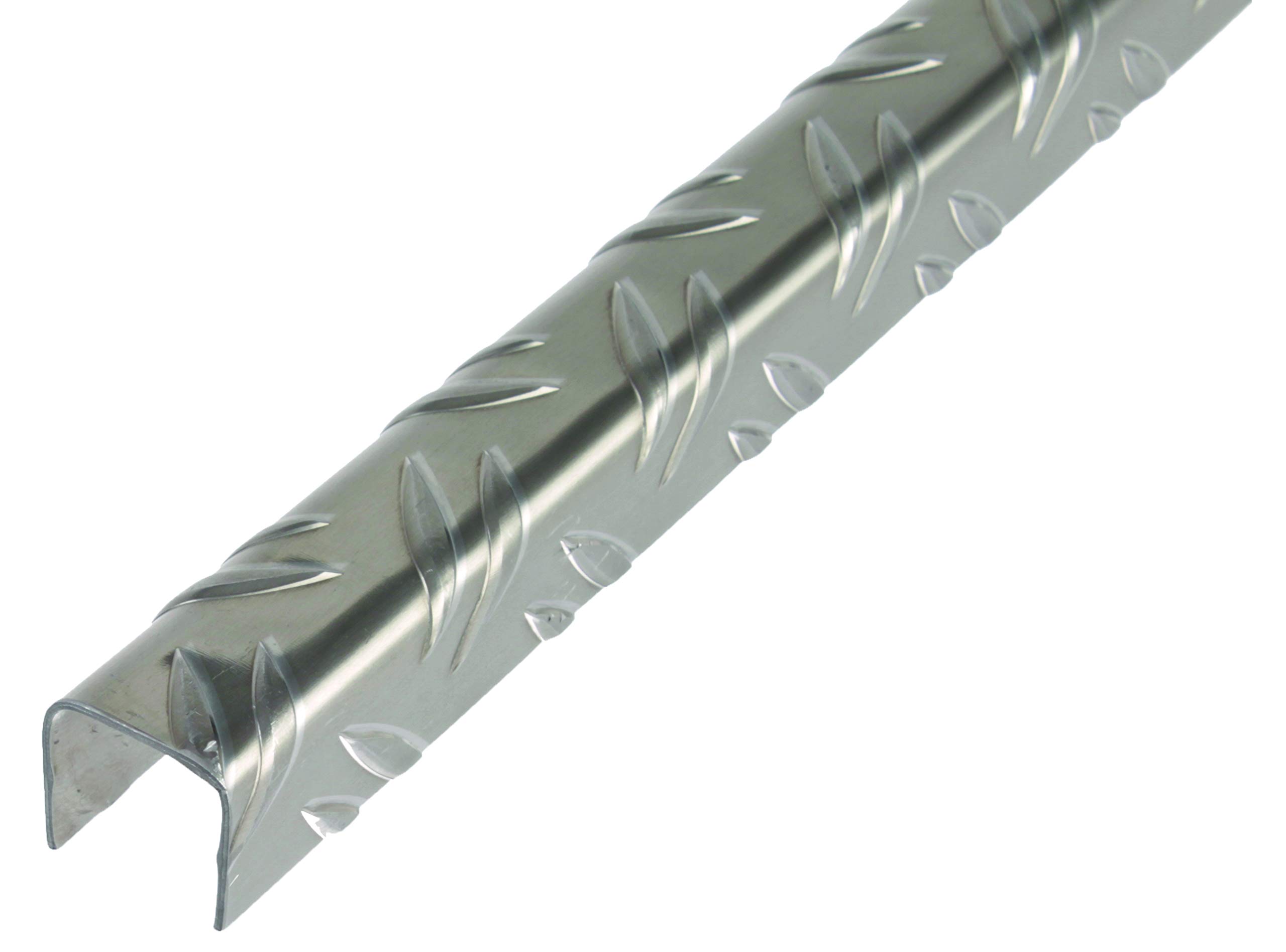 Aluminium Profile U with Raised ridges, 468880