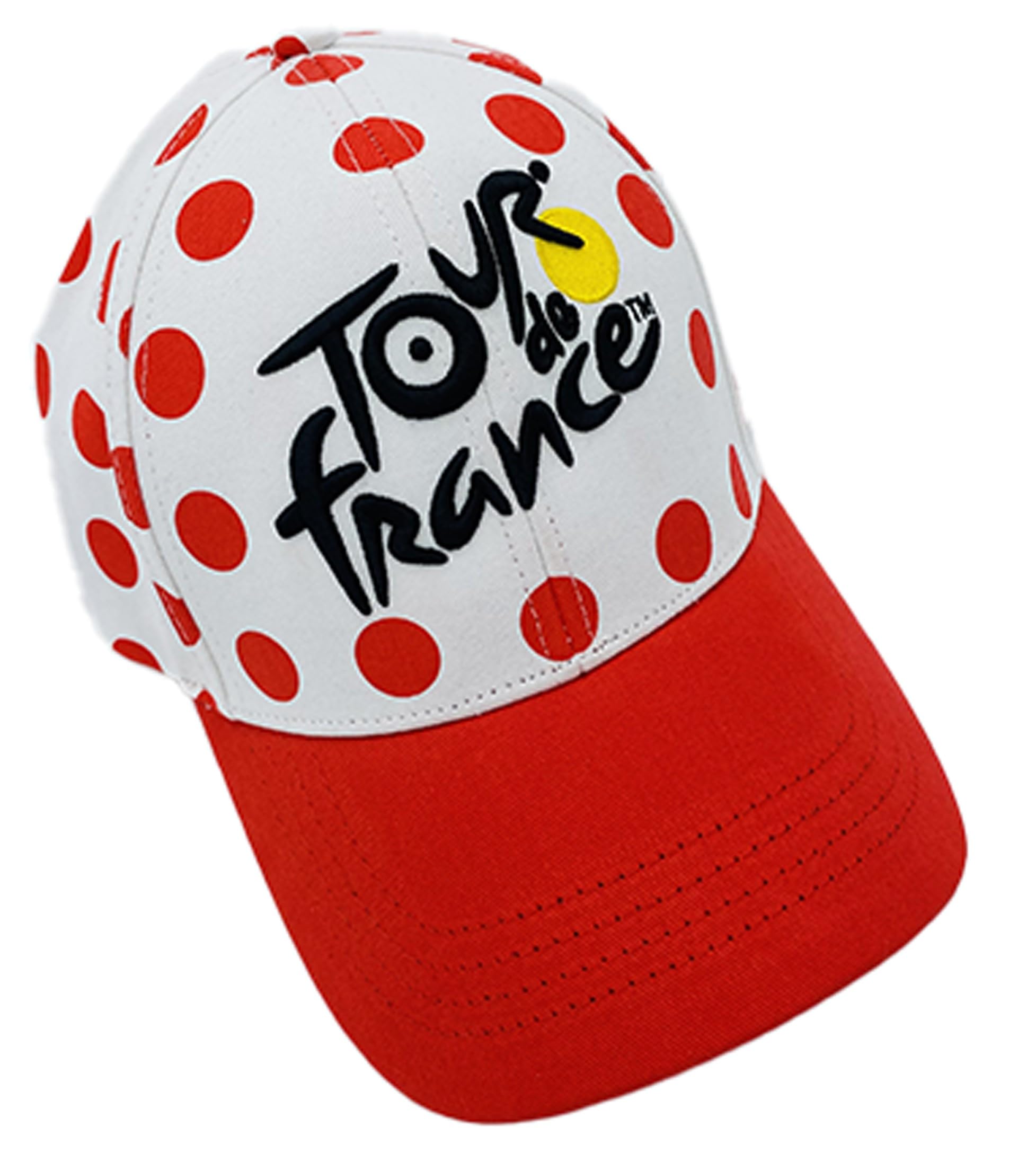 TOUR DE FRANCE Official Collection Cycling Jersey Cap – Adjustable Size, Multicolored, One Size
