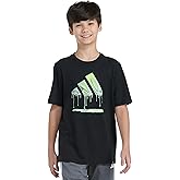 adidas Boys Short Sleeve Tiger Camo Bos Cotton Tee T Shirt