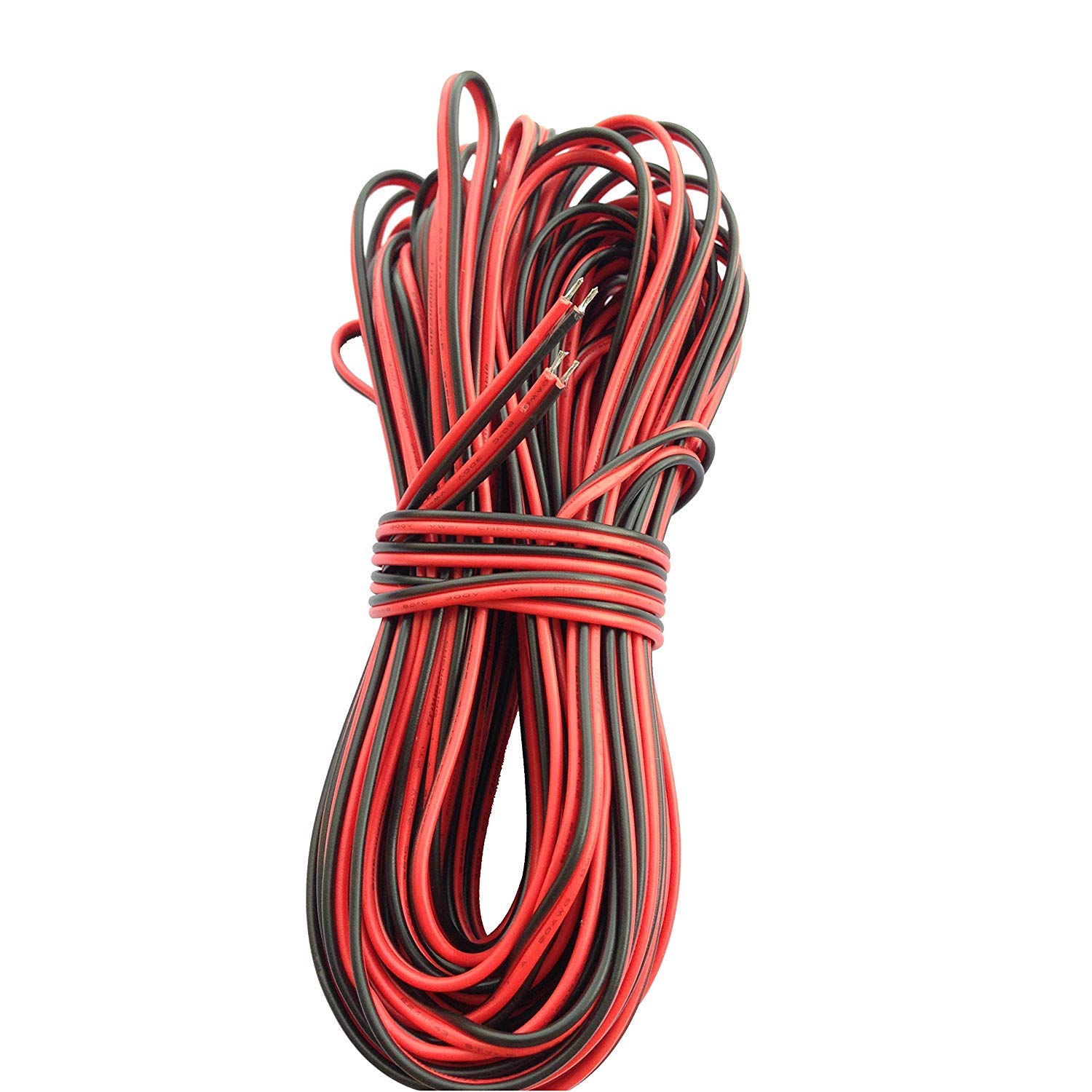 LitaElek 20m 2 Pin LED Strip Extension Cable LED Tape Extension Cord Extender Connector Wire for COB LED Strip SMD 3528 2835 5050 5630 LED Strip LED String LED Rope Light and Other DC 12V 24V Devices