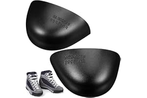 VOSAREA 1 Pair Safety Toe Caps Work Shoes Embedded Guard Caps Protectors Metatarsal Guards Safety Shoe Toe Tips Footwear for Men and Women (For US Size：5.5-12.5)