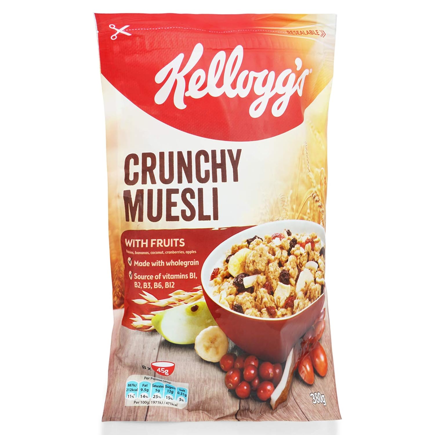 Kellogg's Crunchy Muesli Chocolate Calories at Thomas Short blog