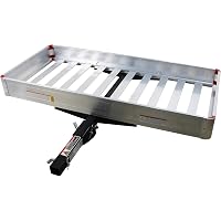 Amazon.com: Ultra-Tow Aluminum Hitch Cargo Carrier - 500-Lb ...