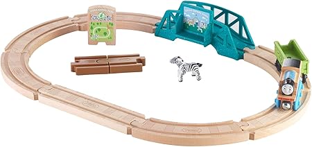 Amazon きかんしゃトーマス 木製レールシリーズ アニマルパークセット Fkf51 レール おもちゃ