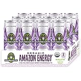 Sambazon Amazon Energy Drink, Low Calorie Acai Berry and Pomegranate, 12 Fl Oz (Pack of 12)