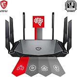 MSI RadiX AX6600 Wi-Fi 6 Tri-Band Gaming Router 6600 Mbps view 8