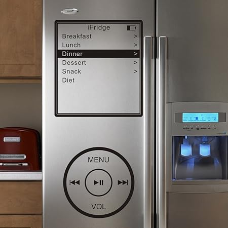 Ifridge ipod inspirado nevera arte cita de pared vinilo adhesivo ...