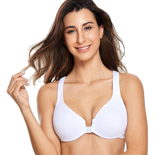 Jockey Forever Fit Cup Lace Bra - Reggiseno Bralette In Pizzo, Set Da 2 - Colori Grigio E Rosa, Nuovo Con Etichette