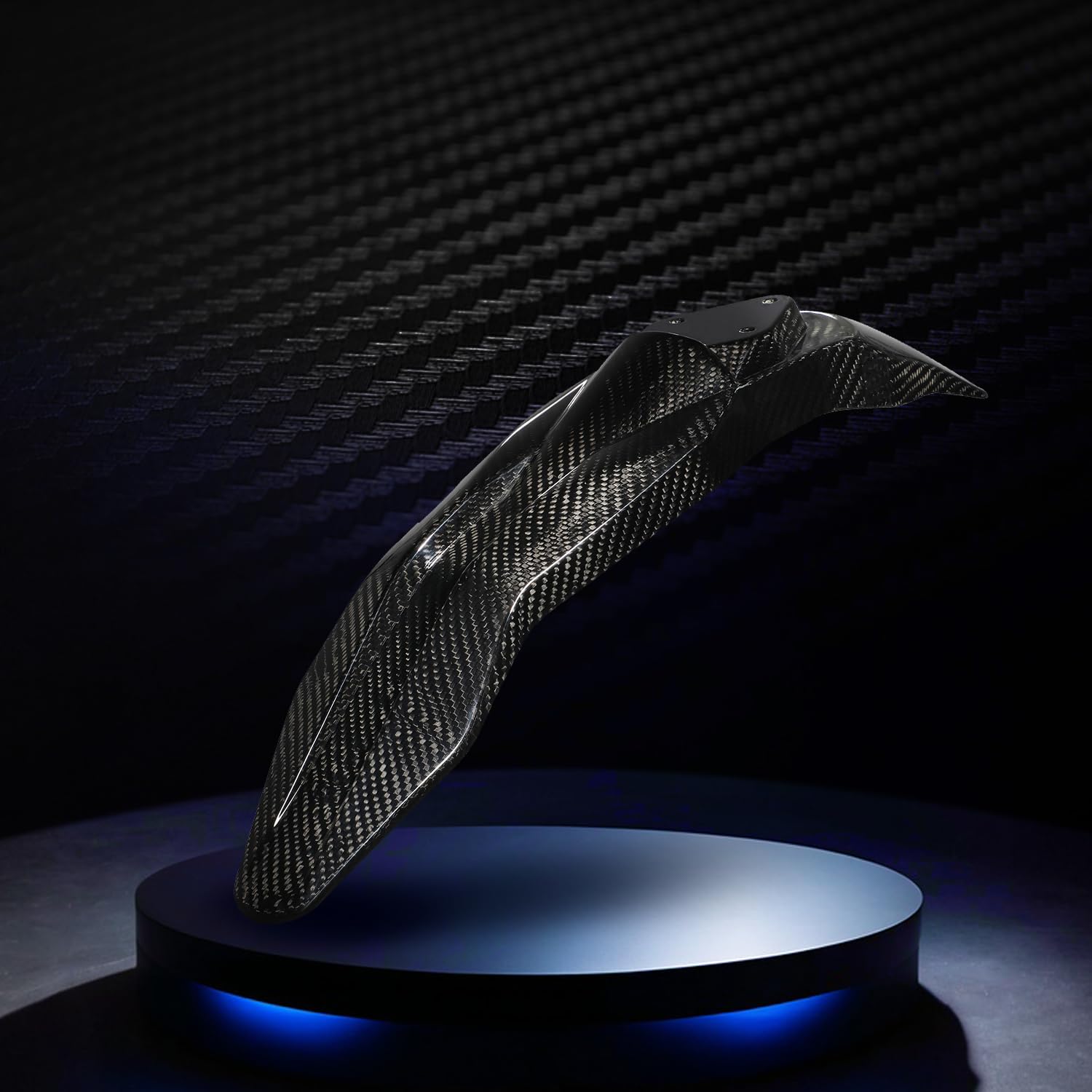 Photo 1 of Real Carbon Fiber Front Fender for Talaria - Carbon Fiber Mud Guard Protector Plastics Mudguard Taparia Parts for Talaria Sting MX3 MX4 MX5 Electric Dirt Bike