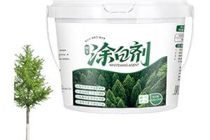 Protective White Paint, Tree Trunk Whitewash Agent, 525ml Bottle with Winter Shield Formula, Anti Lime Coating Solution, Gard