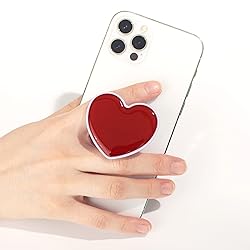 OnTheGrip Cute Solid Macaron Color Heart Shape