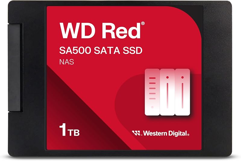WD Red SA500 1TB NAS SATA SSD 2.5 Inch Western Digital Cache Speed