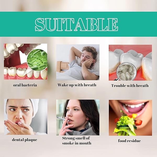 500ML COCONUTOIL MOUTHWASH, NATURAL TEETH WHITENER WITH TONGUE SCRAPER – MINT FLAVOR FOR FRESH BREATH, ORAL CARE AND GUM HEALTH