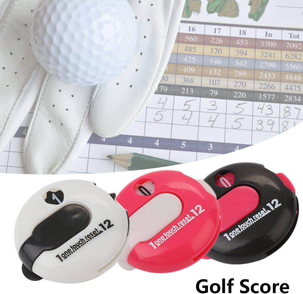 forfar Beautyrain Mini Clip On Golf Score Stroke Counter Simple
