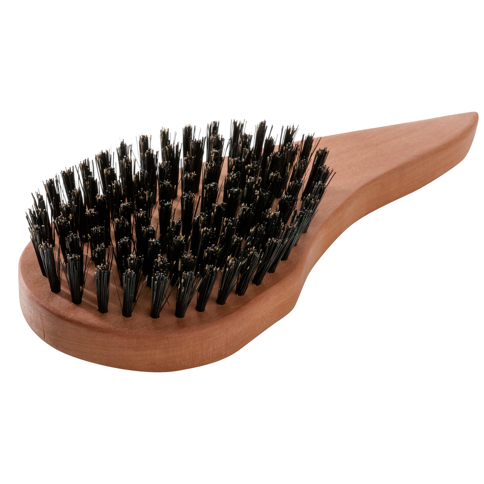 REMOS Hairbrush with Wild Boar Bristles - made of local Pear Wood