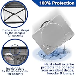 PS5 Carrying Case, Compatible with PlayStation 5