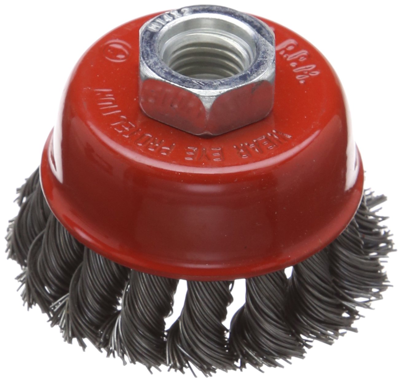 Silverline 733234 Steel Twist-Knot Bowl Cup 65 mm