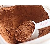 Baking Cocoa Powder in Reuseable, Plastic Jars (Dutch Processed Cocoa, 1 LB)