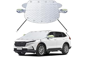 JDDRY Car Snow Cover Windshield 1PC,Snow Cover for Car Windshield,Car Cover for Ice and Snow,Car Cover for Snow and Rain Ice,for Large SUV/Large Car(165cm/65