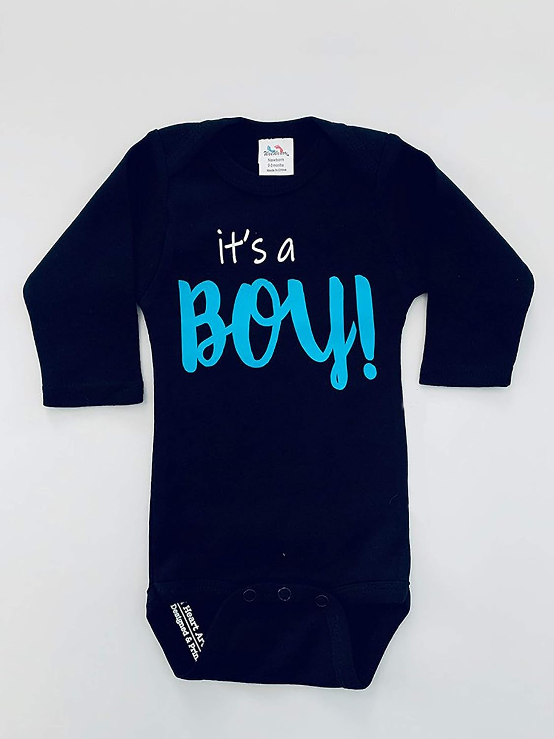 baby boy announcement outfit