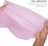 iSOUL 50 Baby Pink Mailing Bags 2 Sizes 10x14 12x16 Poly Postal Self Seal view 4