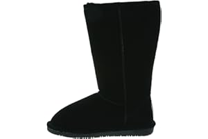 BEARPAW Women’s Emma Tall Classic Suede Slip On Boots, Comfortable Winter Boots, Multiple Sizes