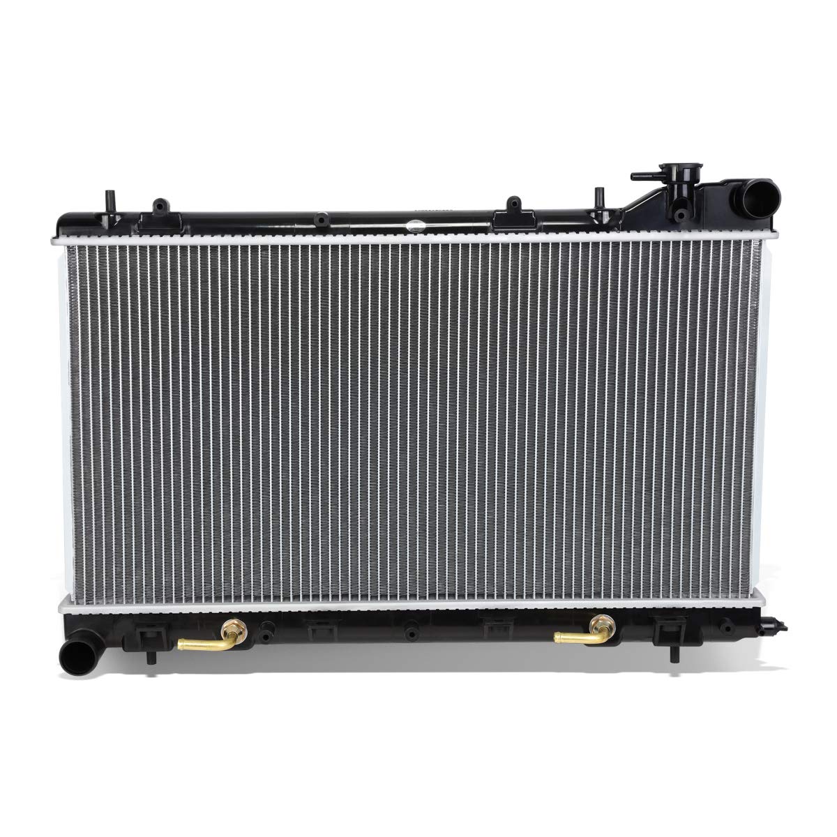 DNA Motoring OEM-RA-13021 Factory Style Aluminum Cooling Radiator Compatible with 03-08 Forester, 27-1/16″ W X 14-3/16″ H X 13/16″ D, 1-1/2″ Inlet, 1-1/2″ Outlet