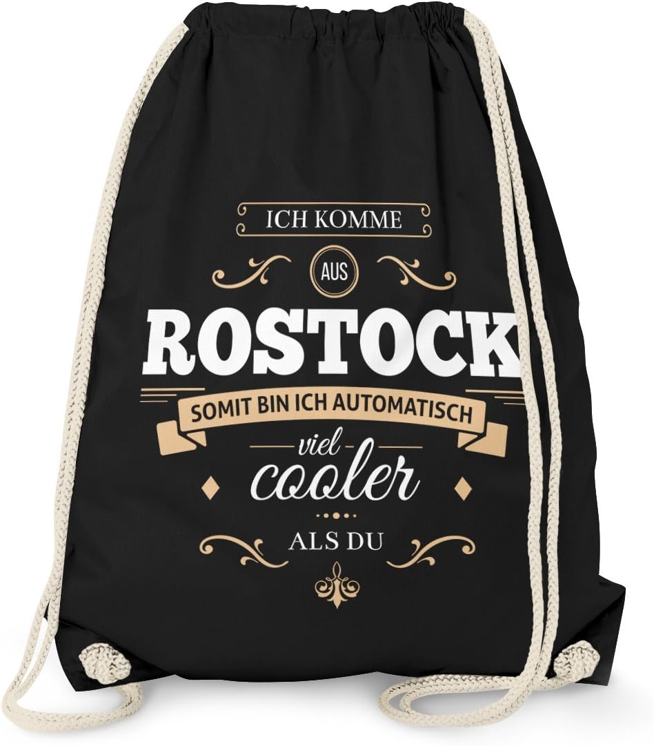 Sacca Da Palestra Fashionalarm - 'Ich Komme Aus Potsdam' - Zaino/Borsa A Tracolla In Cotone, 12 Litri - Idea Regalo Divertente Per Orgogliosi Di Potsdam