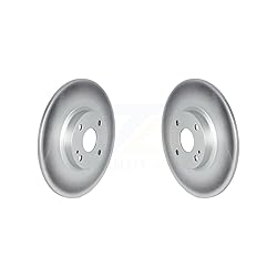 Genius Rear Coated Disc Brake Rotors Pair