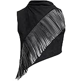 JW PEI Women's Adeline Asymmetric Fringe Sueded Top