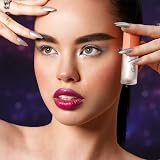 Oulac Liquid Glitter Eyeshadow Metallic Icy White 6.8g Frosted Ice view 4
