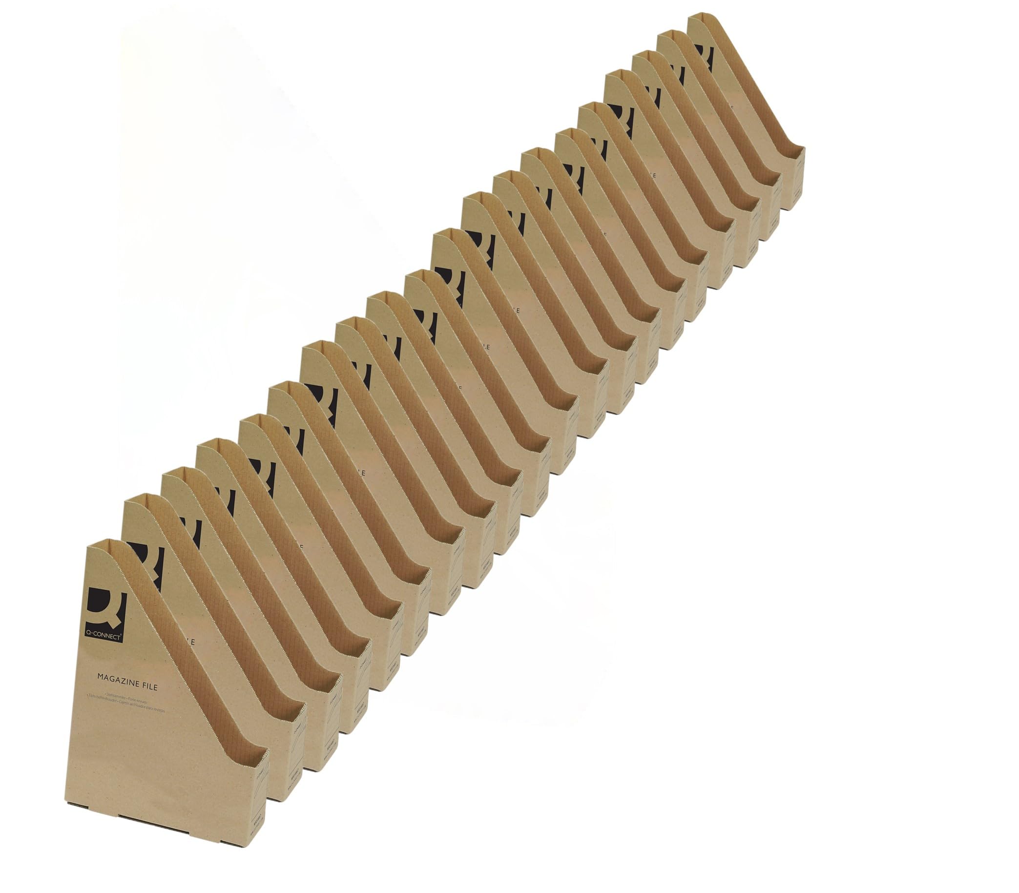 Q-Connect Magazine File 246x73x329mm (Pack of 20)