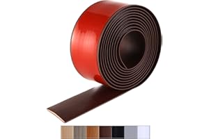Bnell Floor Transition Strips - Self-Adhesive, Laminate & Vinyl Floor Cover, Red Oak (3.28FT, 2in)