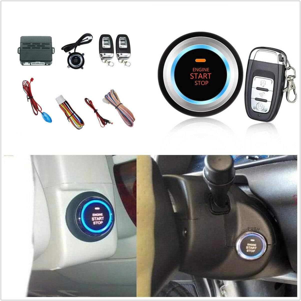 Amazon Fidgetkute 車 Suv アラーム セキュリティシステム 音が聞こえるアラーム イグニッションエンジンスタート プッシュボタン カーセキュリティ 車 バイク Amazon Fidgetkute 車 Suv アラーム セキュリティシステム 音が聞こえるアラーム イグニッションエンジンスタート プッシュボタン カーセキュリティ 車 バイク