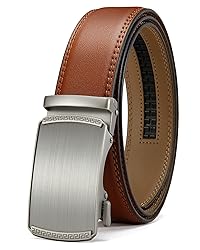 CHAOREN Mens Belt Leather Ratchet Belt