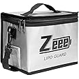 Zeee Lipo Safe Bag Fireproof Explosionproof Bag Large Capacity Lipo Battery Storage Guard Safe Pouch for Charge & Storage(8.4