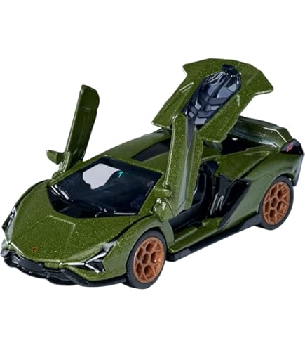 Miniatura Colecionável Lamborghini Miura P400 SV 1971 Verde 1/34