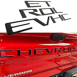Tailgate Insert Letters Compatible with Chevy