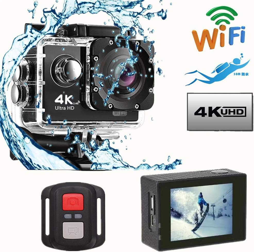 ZMM Action camera HD with remote control WIFI digital camera waterproof outdoor riding aerial camera