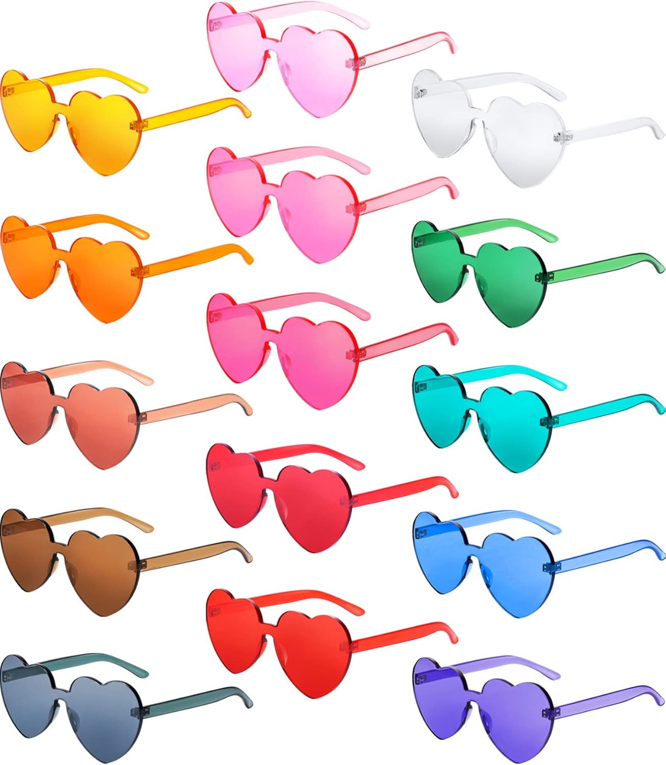 thick rimless glasses